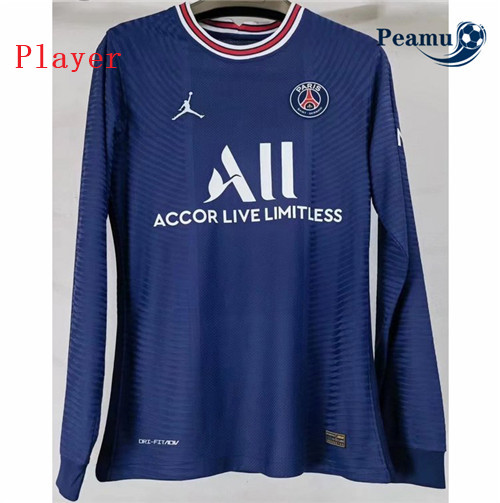 Maglia Calcio Player PSG Prima Manica lunga 2021-2022