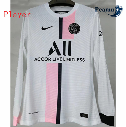 Maglia Calcio Player PSG Seconda Manica lunga 2021-2022