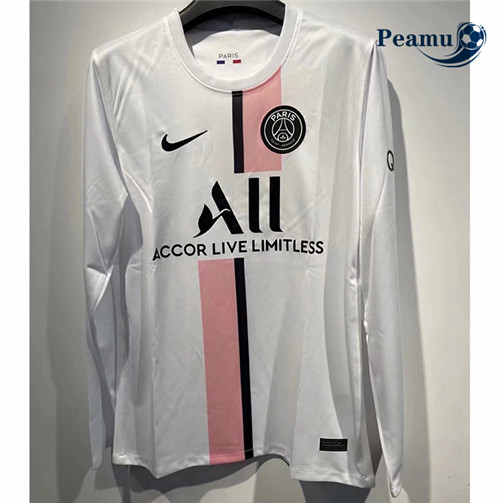 Maglia Calcio PSG Seconda Manica lunga 2021-2022
