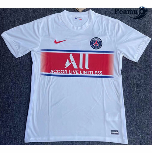 Maglia Calcio PSG Bianco 2021-2022