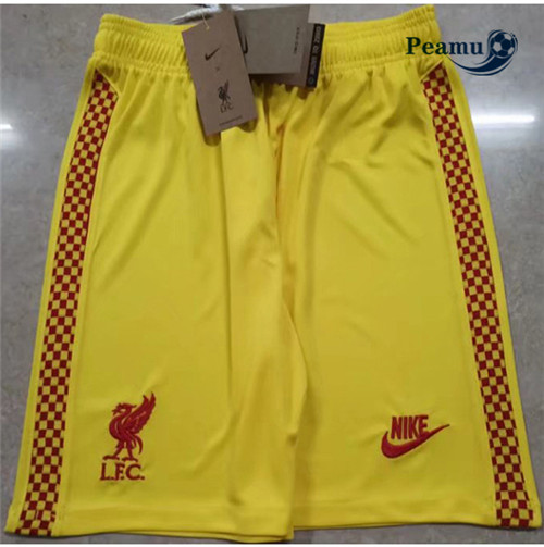 Maglia Calcio Pantaloncini Liverpool Terza 2021-2022