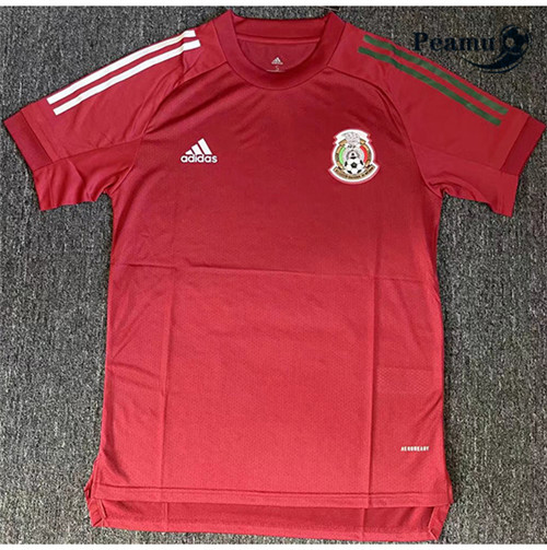 Maglia Calcio Messico Formazione Rosso 2021-2022