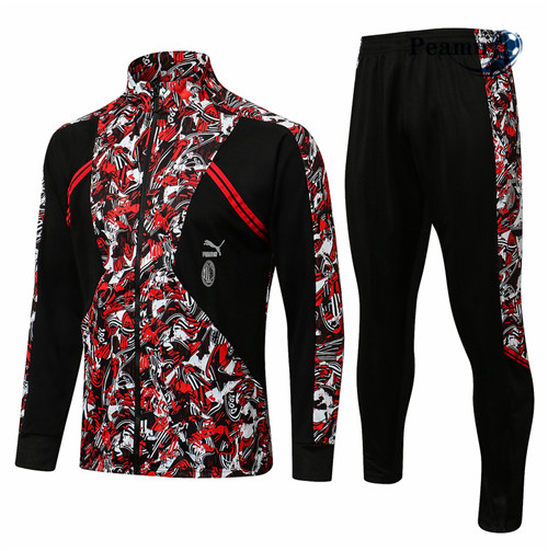Tuta Calcio - Giacca AC Milan Rosso 2021-2022