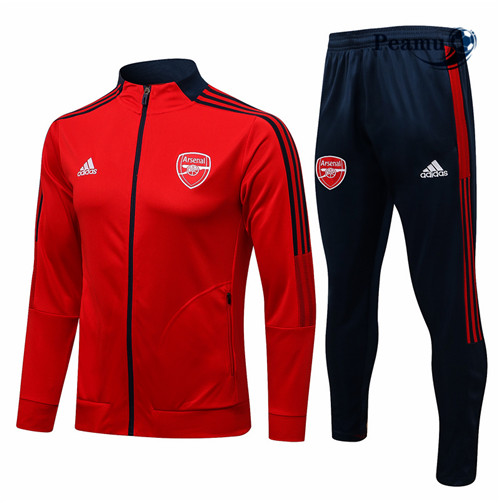 Tuta Calcio - Giacca Arsenal Rosso/Blu navy 2021-2022