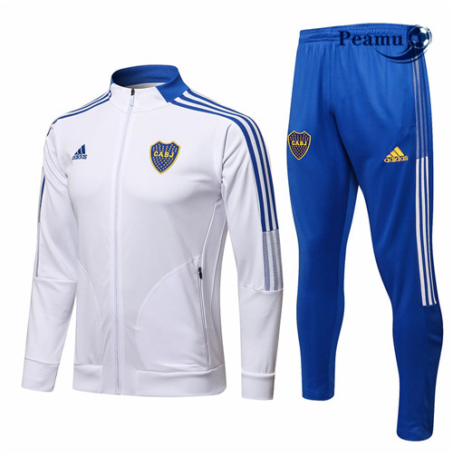 Tuta Calcio - Giacca Boca Juniors Bianco 2021-2022