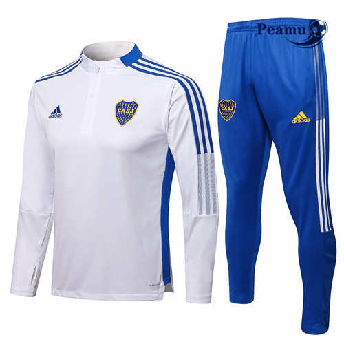 Tuta Calcio Boca Juniors Bianco 2021-2022