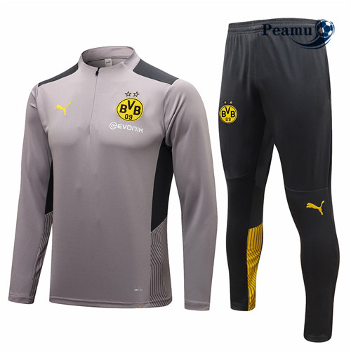 Tuta Calcio Borussia Dortmund Grigio chiaro 2021-2022