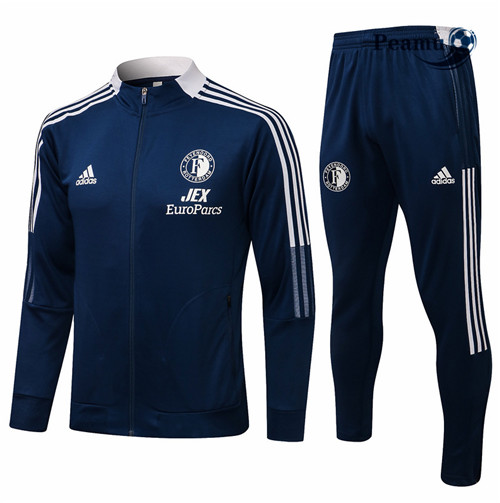 Tuta Calcio - Giacca Feyenoord Blu navy 2021-2022