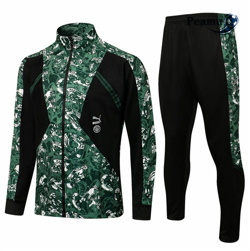 Tuta Calcio - Giacca Manchester City verde 2021-2022
