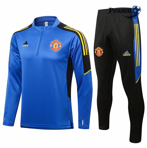Tuta Calcio Manchester United champions league Blu 2021-2022