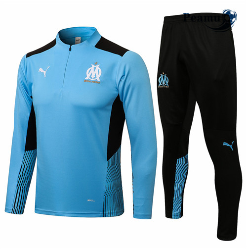 Tuta Calcio Marsiglia Azzurro 2021-2022