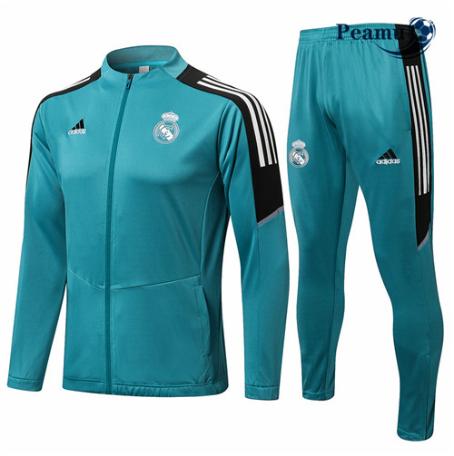 Tuta Calcio - Giacca Real Madrid Blu/Nero 2021-2022