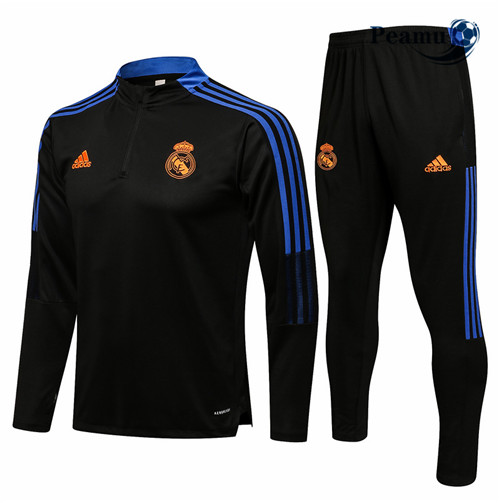 Tuta Calcio Real Madrid Nero 2021-2022