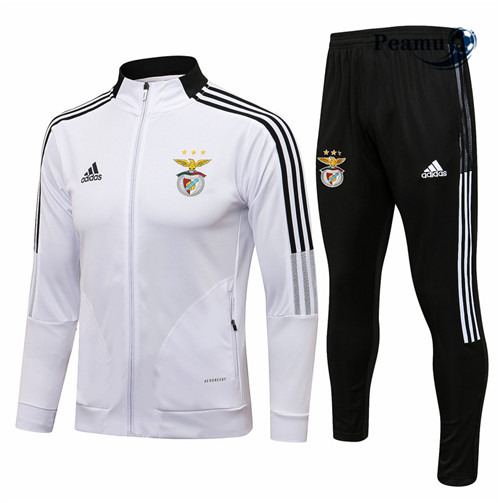 Tuta Calcio - Giacca Benfica Bianco 2021-2022