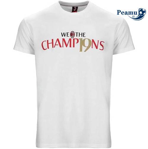 Maglia Calcio AC Milan Bianco T-shirt 2022-2023 P228308