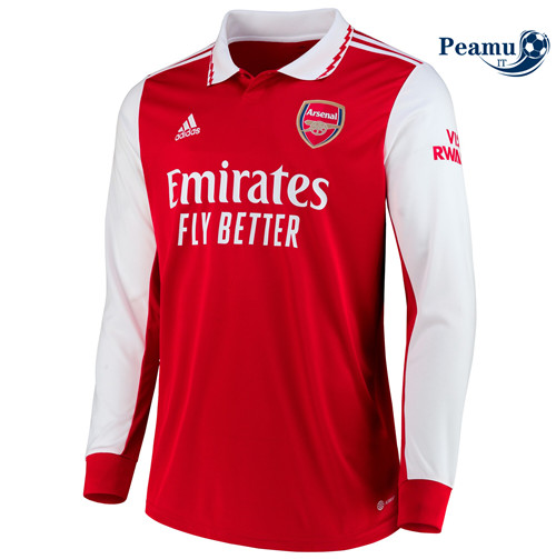 Maglia Calcio Arsenal Prima Manica lunga 2022-2023 P228512