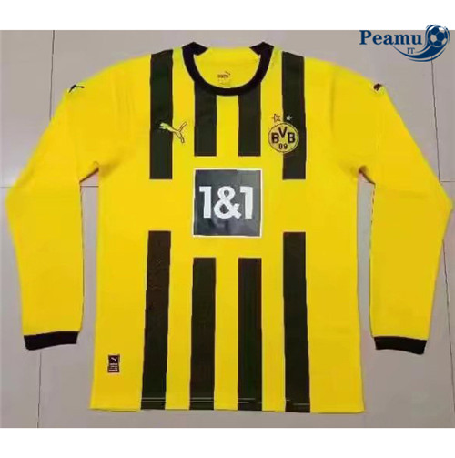 Maglia Calcio Borussia Dortmund Prima Manica lunga 2022-2023 P228367