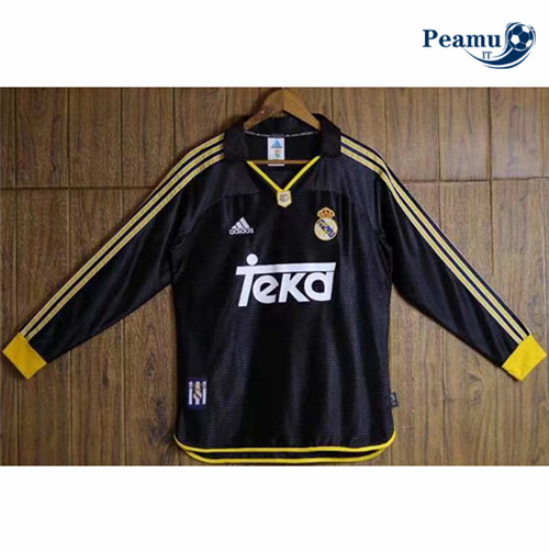 Classico Maglie Real Madrid Seconda Manica lunga 1998-2000 P228048