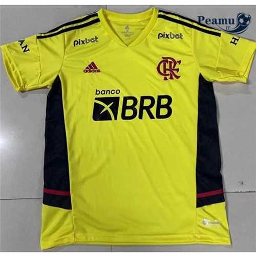 Maglia Calcio Flamengo Giallo 2022-2023 P228396