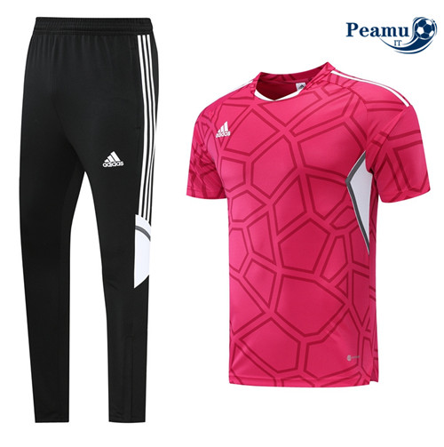 Kit Maglia Formazione Adidas + Pantaloni Rosa 2022-2023 P228058