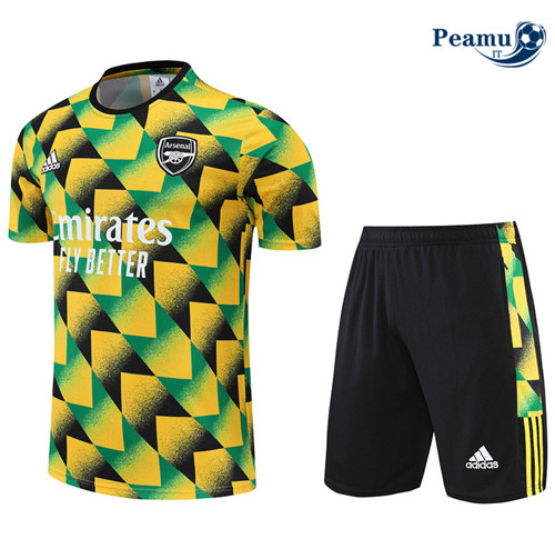 Kit Maglia Formazione Arsenal + Pantaloni Giallo 2022-2023 P228065