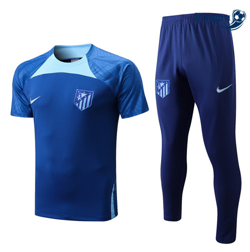 Kit Maglia Formazione Atletico Madrid + Pantaloni Blu 2022-2023 P228070