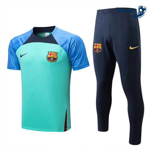 Kit Maglia Formazione Barcellona + Pantaloni Blu 2022-2023 P228071