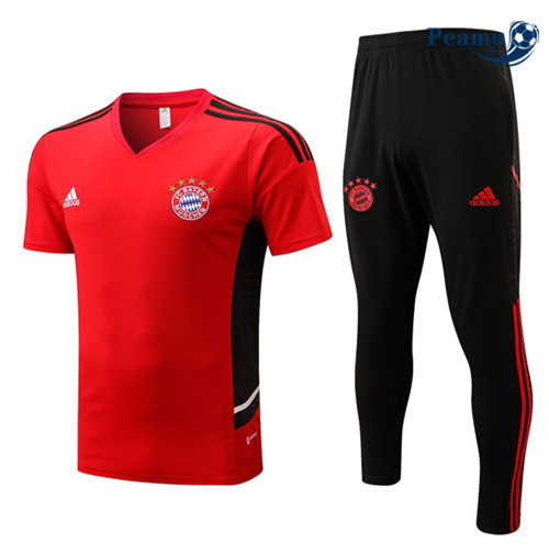 Kit Maglia Formazione Bayern Monaco + Pantaloni Rosso 2022-2023 P228077