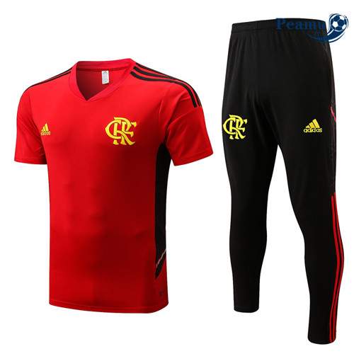 Kit Maglia Formazione Flamengo + Pantaloni Rosso 2022-2023 P228082