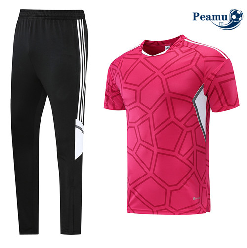 Kit Maglia Formazione Senza marchio + Pantaloni Rosa 2022-2023 P228123