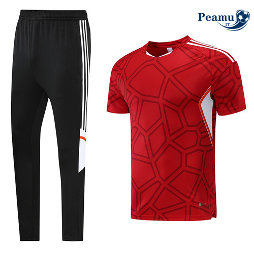 Kit Maglia Formazione Senza marchio + Pantaloni Rosso 2022-2023 P228125