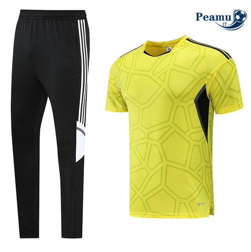 Kit Maglia Formazione Senza marchio + Pantaloni Giallo 2022-2023 P228126