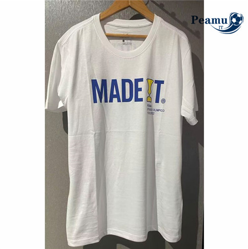 Maglia Calcio Inter Milan T-shirt Bianco 2022-2023 P228314