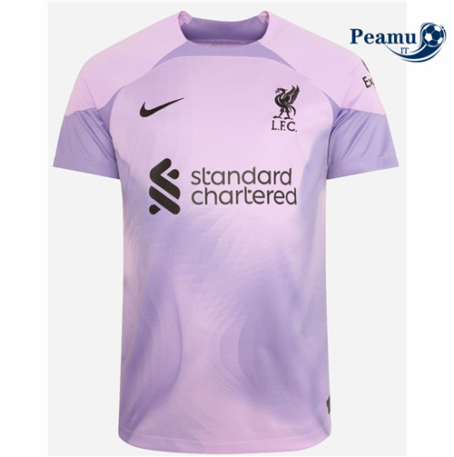 Maglia Calcio Liverpool Prima Portiere Violet 2022-2023 P228525
