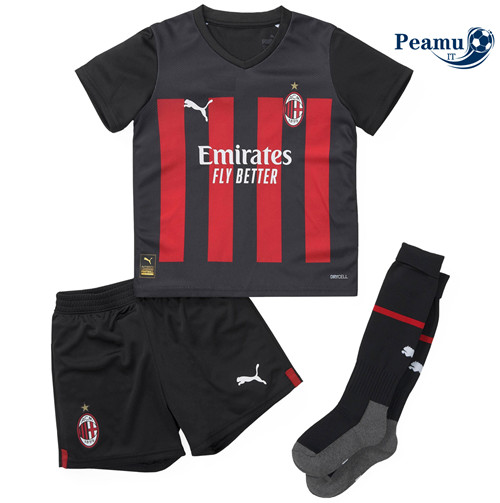 Maglia Calcio AC Milan Bambino Prima 2022-2023 P228160