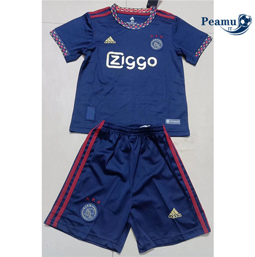 Maglia Calcio Ajax Bambino Seconda 2022-2023 P228130