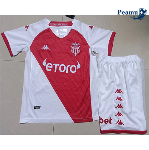 Maglia Calcio AS Monaco Bambino Prima 2022-2023 P228161