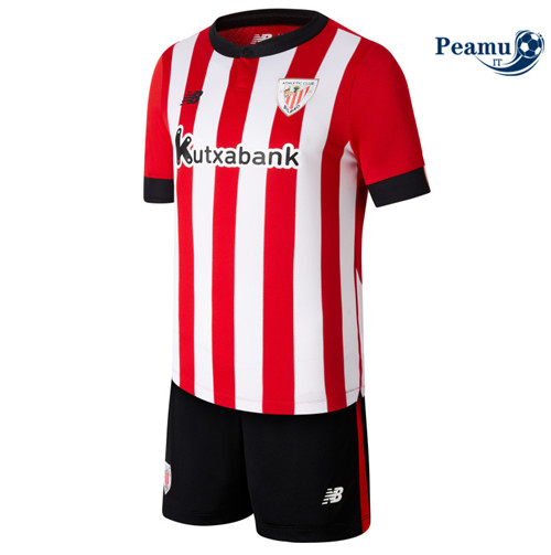 Maglia Calcio Athletic Bilbao Bambino Prima 2022-2023 P228165