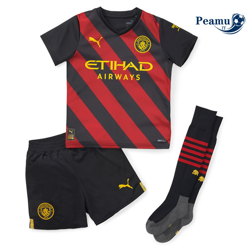 Maglia Calcio Manchester City Bambino Seconda 2022-2023 P228194