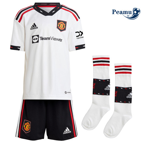 Maglia Calcio Manchester United Bambino Seconda 2022-2023 P228195
