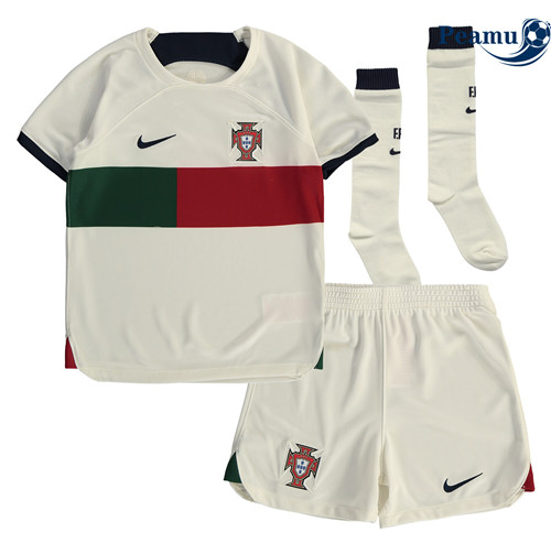 Maglia Calcio Portogallo Bambino Seconda 2022-2023 P228230