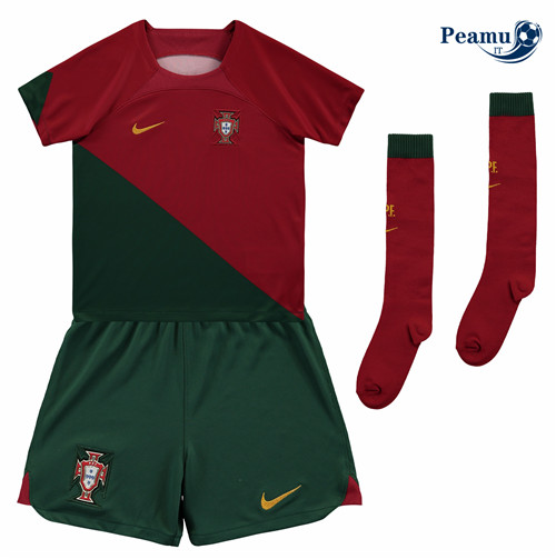 Maglia Calcio Portogallo Bambino Prima 2022-2023 P228231