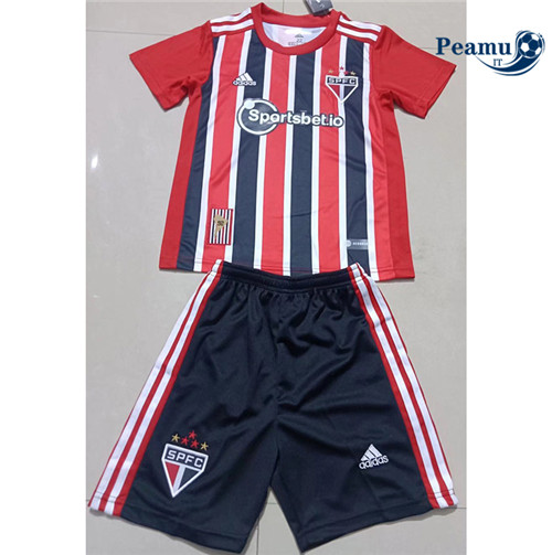 Maglia Calcio Sao Paulo Bambino Seconda 2022-2023 P228152