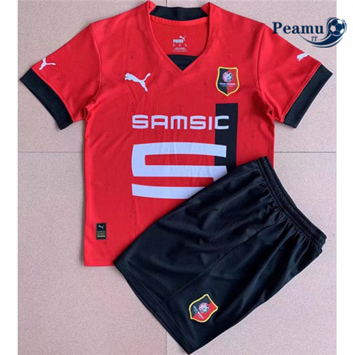 Maglia Calcio Stade Rennais Bambino Prima 2022-2023 P228209