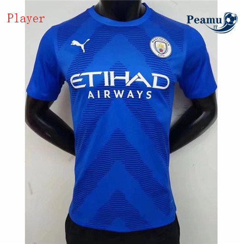 Maglia Calcio Player Manchester City Portiere Blu 2022-2023 P228527