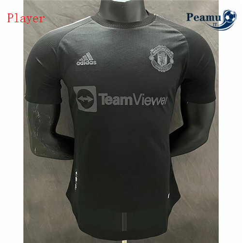 Maglia Calcio Player Manchester United Nero 2022-2023 P228538