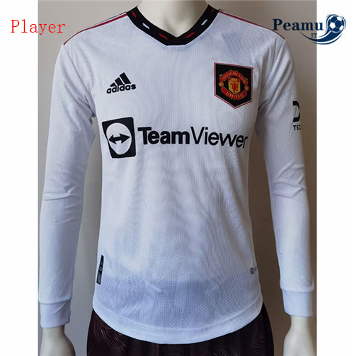 Maglia Calcio Player Manchester United Seconda Manica lunga 2022-2023 P228543