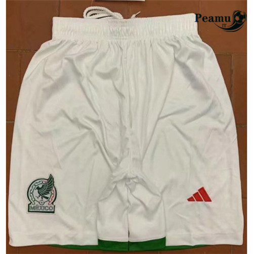 Maglia Calcio Pantaloncini Messico Short Bianco 2223 P228294