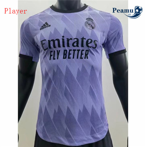 Maglia Calcio Player Real Madrid Seconda Violet 2022-2023 P228427