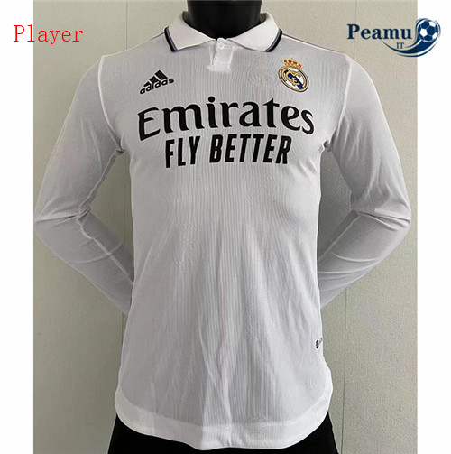 Maglia Calcio Player Real Madrid Prima Manica lunga 2022-2023 P228428